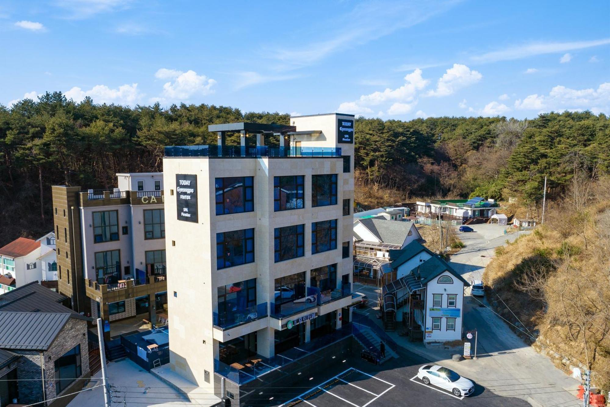 Today Gyeongpo Oceanview Pension Kangrung Kültér fotó